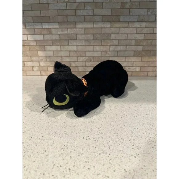 2023 Disney Parks Hocus Pocus Thackery Binx Black Cat Plush  b26 - Picture 1 of 4